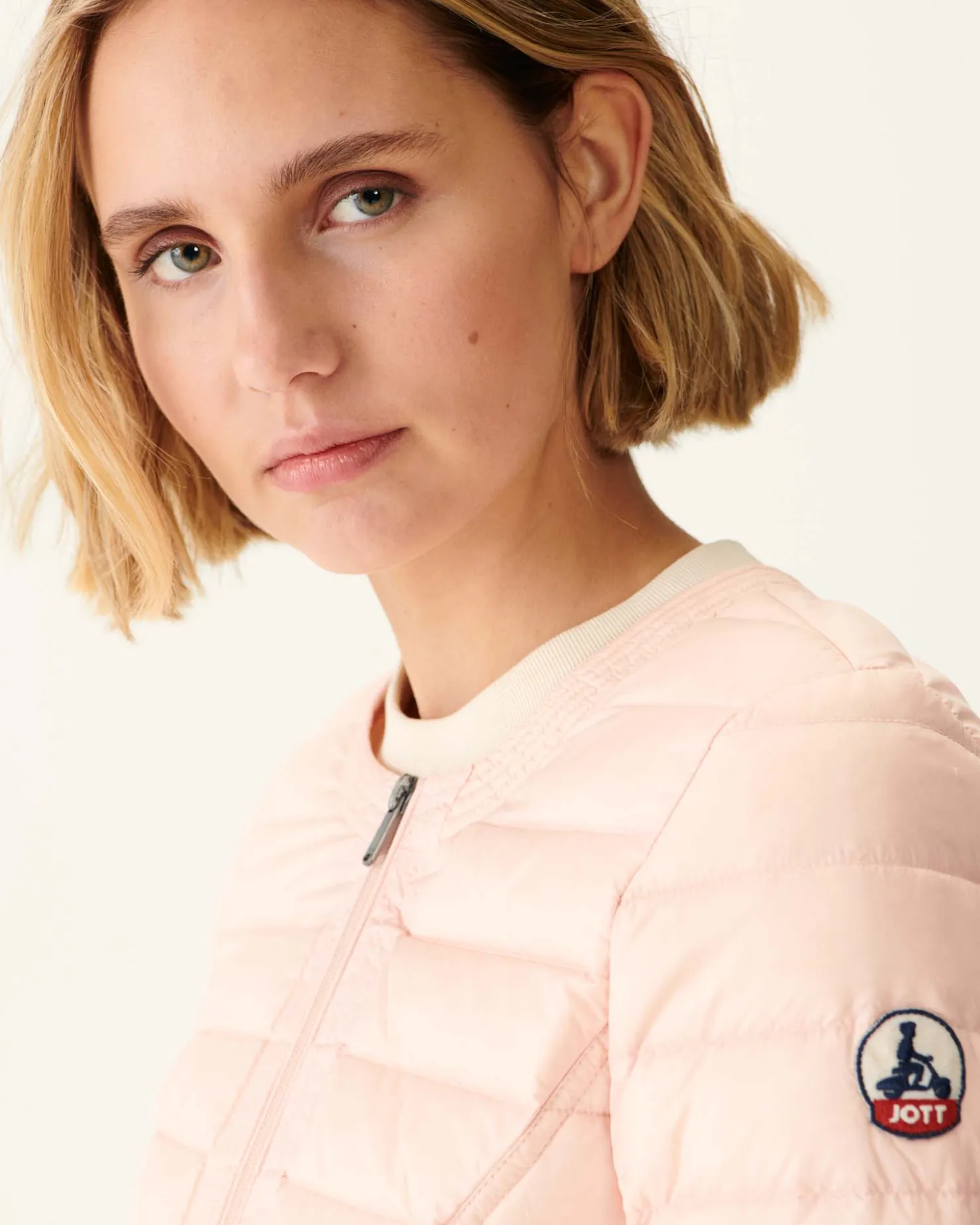 JOTT Lightweight Down Jacket Light Pink Douda 463 Soft Pink Store