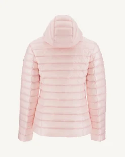 JOTT Lightweight Hooded Down Jacket Light Pink Cloe 401 Light Pink Best Sale