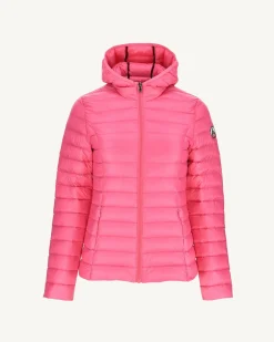 JOTT Lightweight Hooded Down Jacket Rose Cloe 453 Pink Best