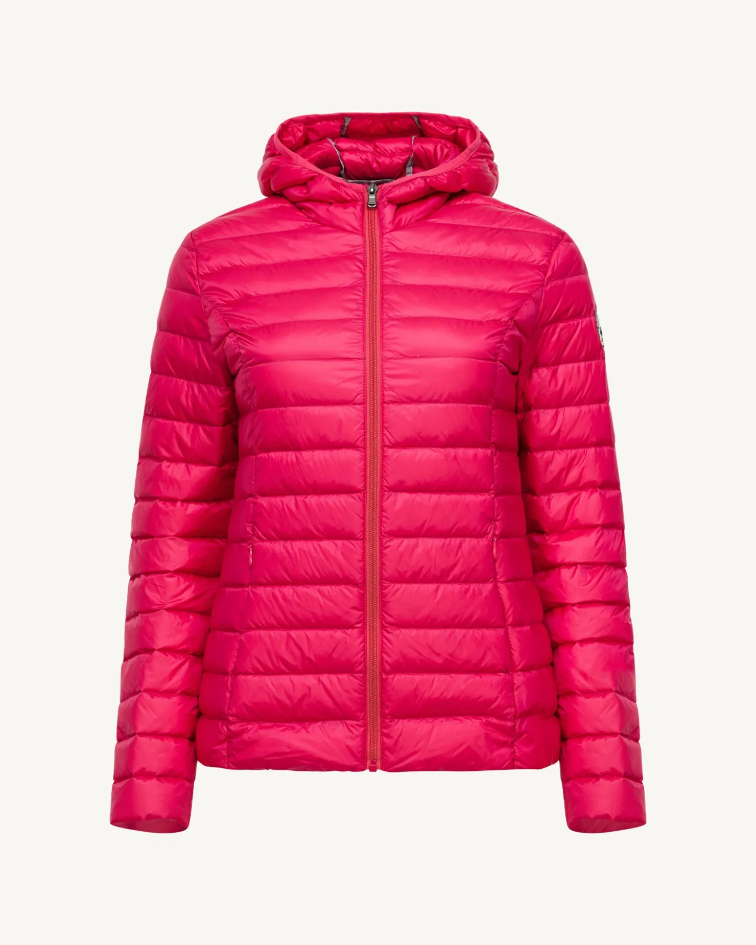 JOTT Lightweight Hooded Down Jacket Fuchsia Cloe 408 Fushia Sale