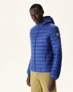 JOTT Lightweight Hooded Down Jacket Dark Denim Nico 195 Dark Denim Cheap