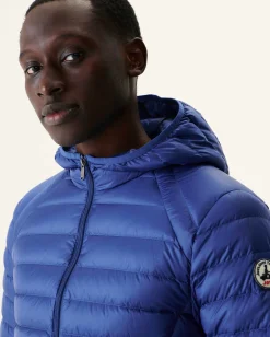 JOTT Lightweight Hooded Down Jacket Dark Denim Nico 195 Dark Denim Cheap