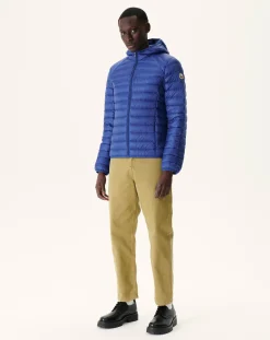 JOTT Lightweight Hooded Down Jacket Dark Denim Nico 195 Dark Denim Cheap