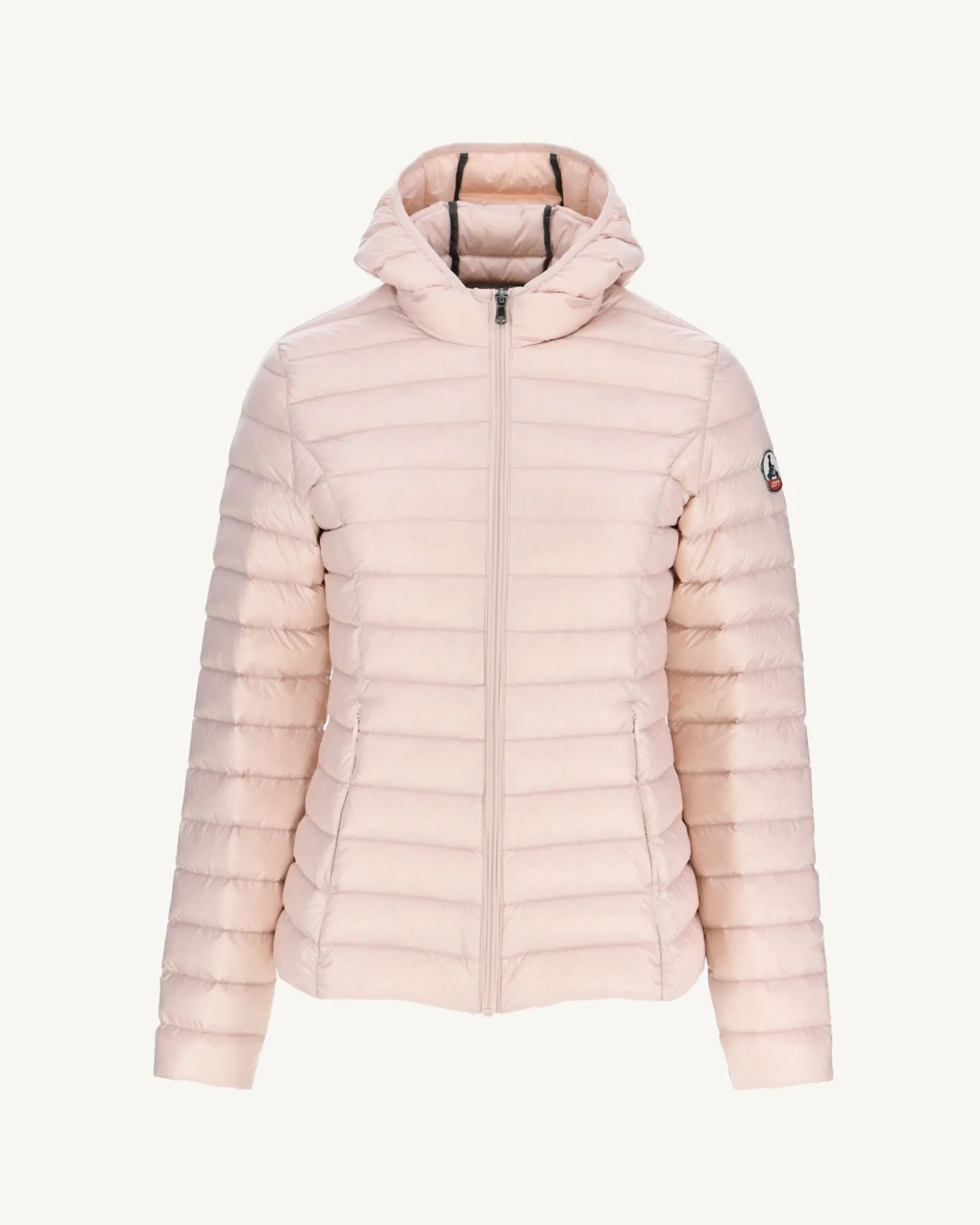 JOTT Lightweight Hooded Padded Jacket Pale Pink Cloe 471 Pale Pink New