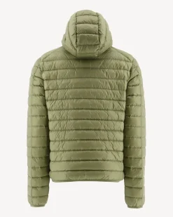 JOTT Lightweight Hooded Puffer Jacket Light Khaki Nico 247 Bush Shop
