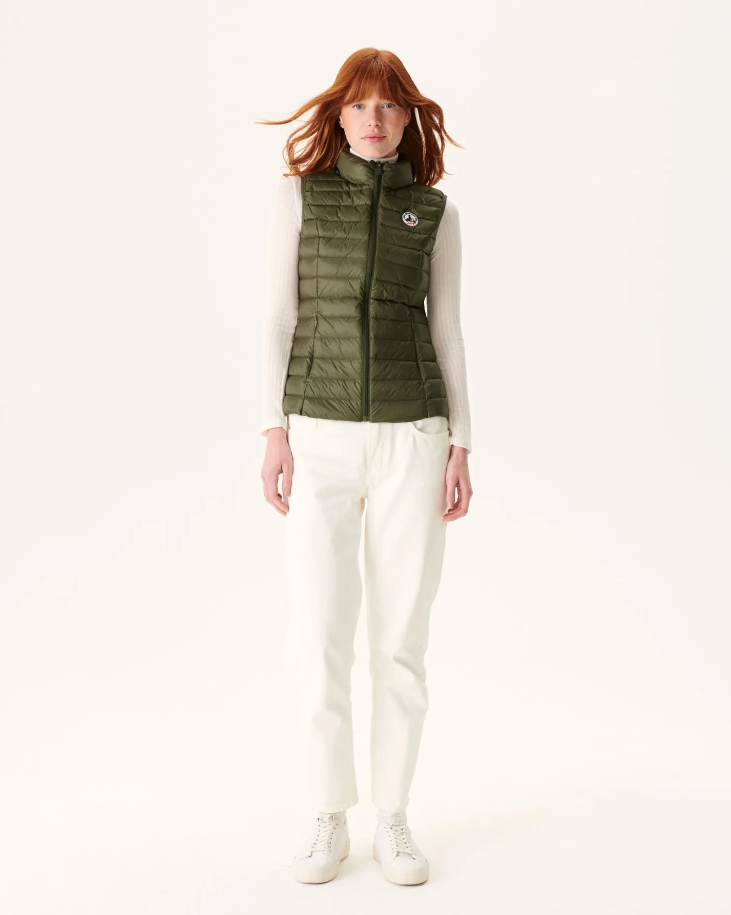 JOTT Lightweight Sleeveless Army Seda Down Jacket 255 Army Flash Sale