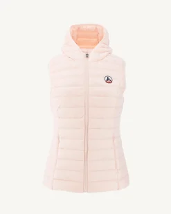 JOTT Lightweight Sleeveless Padded Jacket Light Pink Mali 463 Soft Pink Best Sale