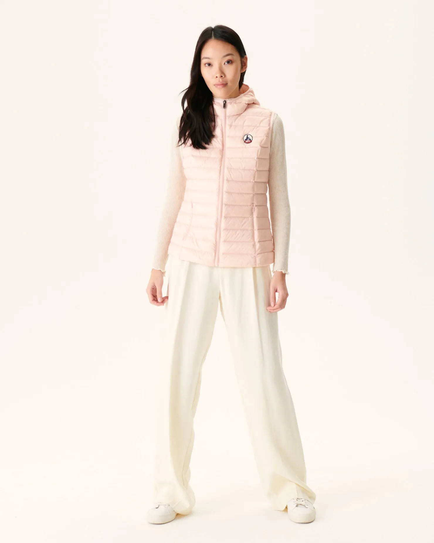 JOTT Lightweight Sleeveless Padded Jacket Light Pink Mali 463 Soft Pink Best Sale