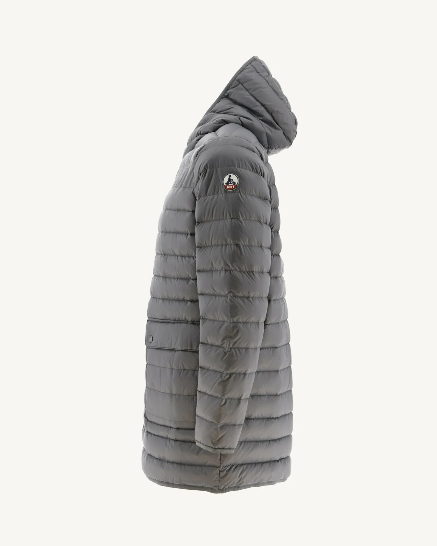JOTT Long Anthracite Down Jacket Luc 504 Anthracite Shop