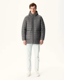 JOTT Long Anthracite Down Jacket Luc 504 Anthracite Shop