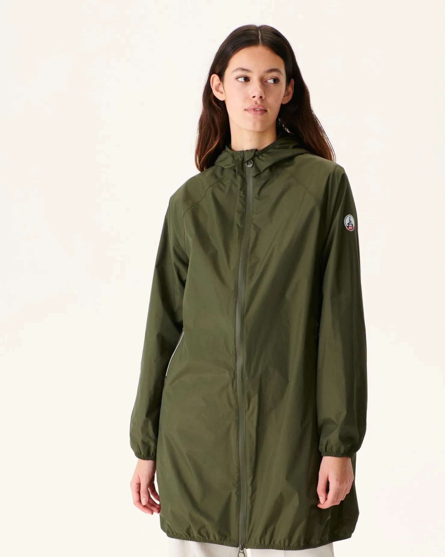 JOTT Long Hooded Jacket Army Copenhagen 255 Army Outlet