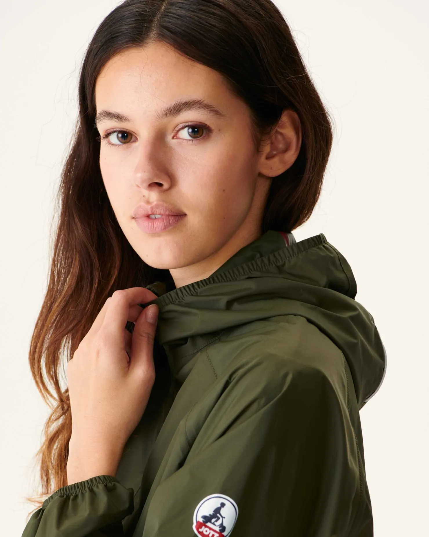 JOTT Long Hooded Jacket Army Copenhagen 255 Army Outlet