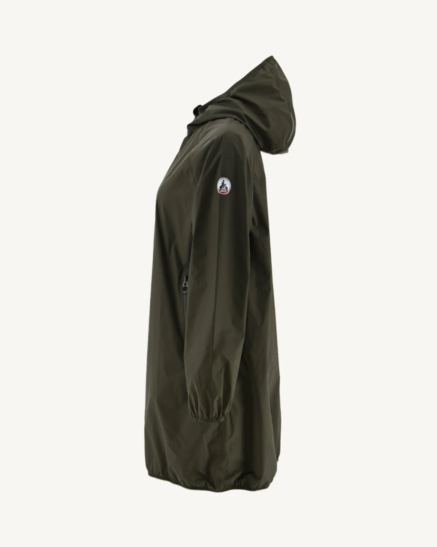 JOTT Long Hooded Jacket Army Copenhagen 255 Army Outlet