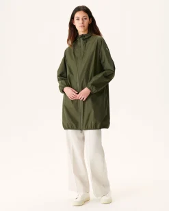 JOTT Long Hooded Jacket Army Copenhagen 255 Army Outlet