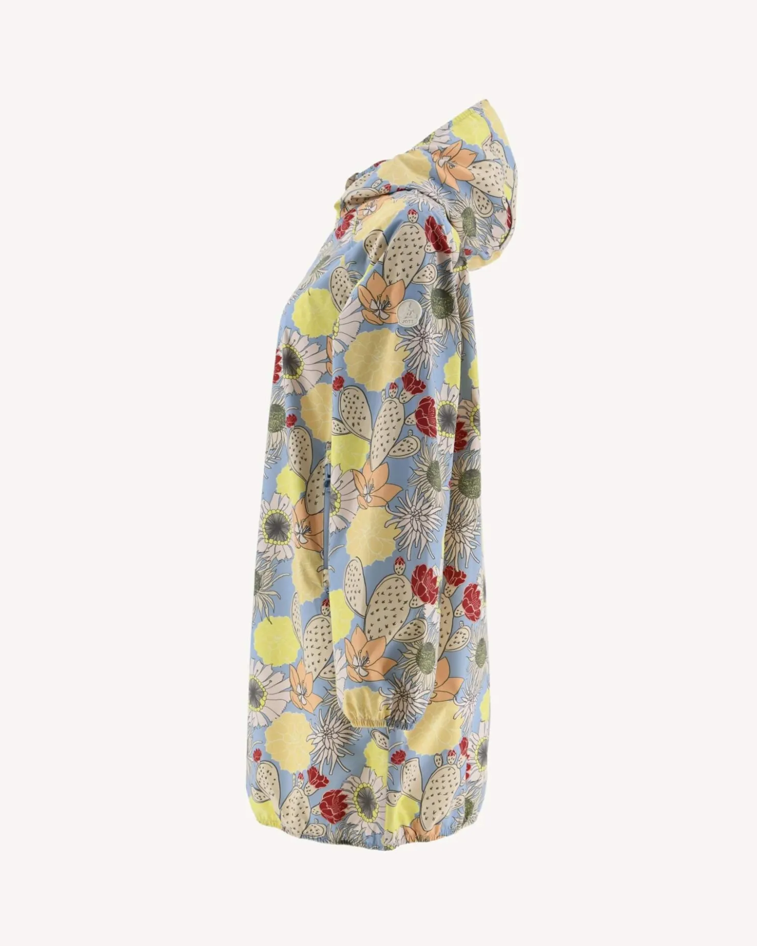 JOTT Long Hooded Jacket Bohemian Light Blue Copenhagen 1801 Bohemian Soft Blue New