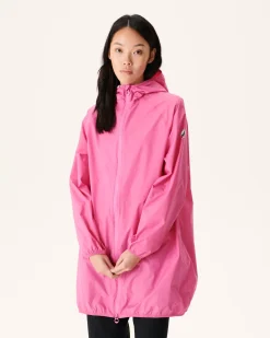JOTT Long Hooded Jacket Intense Pink Copenhagen 457 Wild Pink Discount