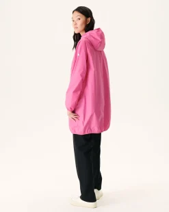 JOTT Long Hooded Jacket Intense Pink Copenhagen 457 Wild Pink Discount