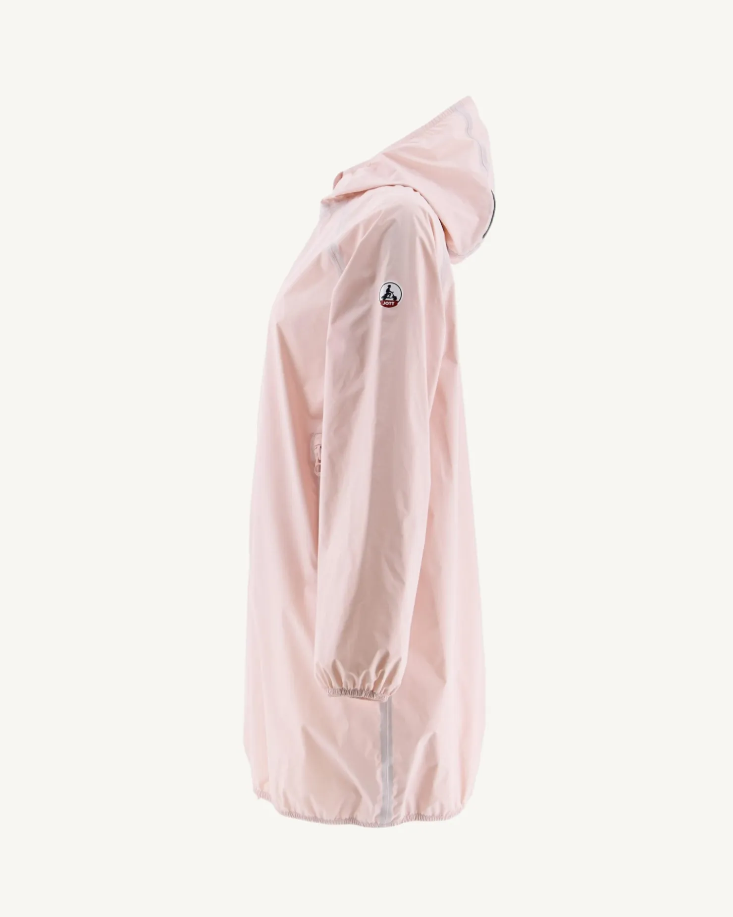 JOTT Long Hooded Jacket Light Pink Copenhagen 463 Soft Pink Shop