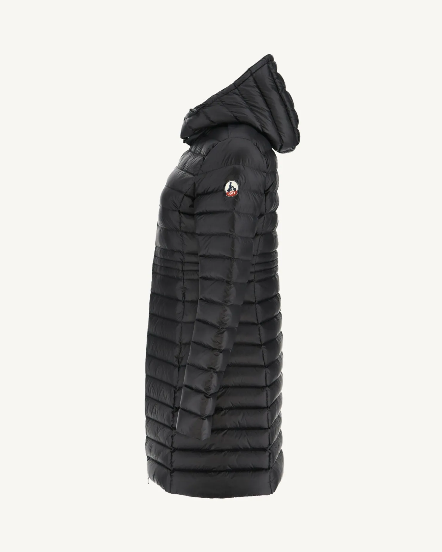 JOTT Long Hooded Puffer Jacket Black Vero 999 Black Discount