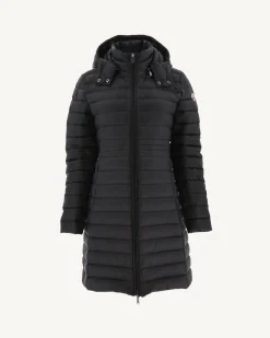 JOTT Long Hooded Puffer Jacket Black Vero 999 Black Flash Sale