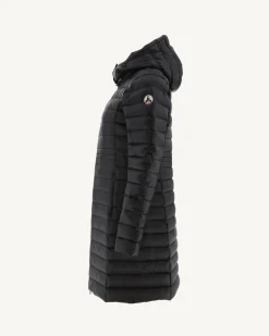 JOTT Long Hooded Puffer Jacket Black Vero 999 Black Flash Sale