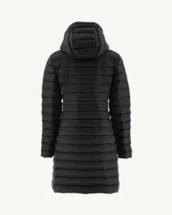 JOTT Long Hooded Puffer Jacket Black Vero 999 Black Flash Sale