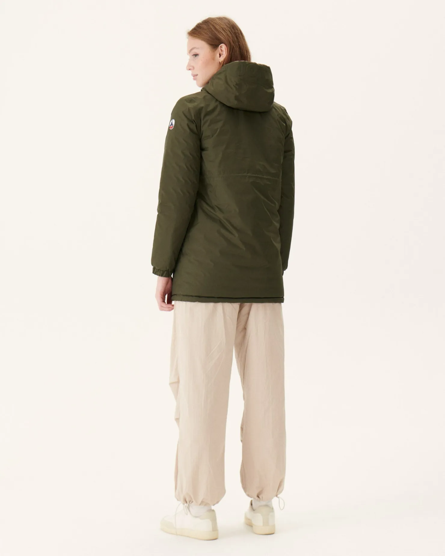JOTT Long Reversible Down Jacket Army/Light Pink Roma 2552 Army / Soft Pink Store