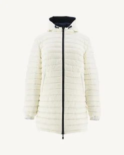 JOTT Long Reversible Down Jacket Navy/White Roma 1042 Navy / White Store