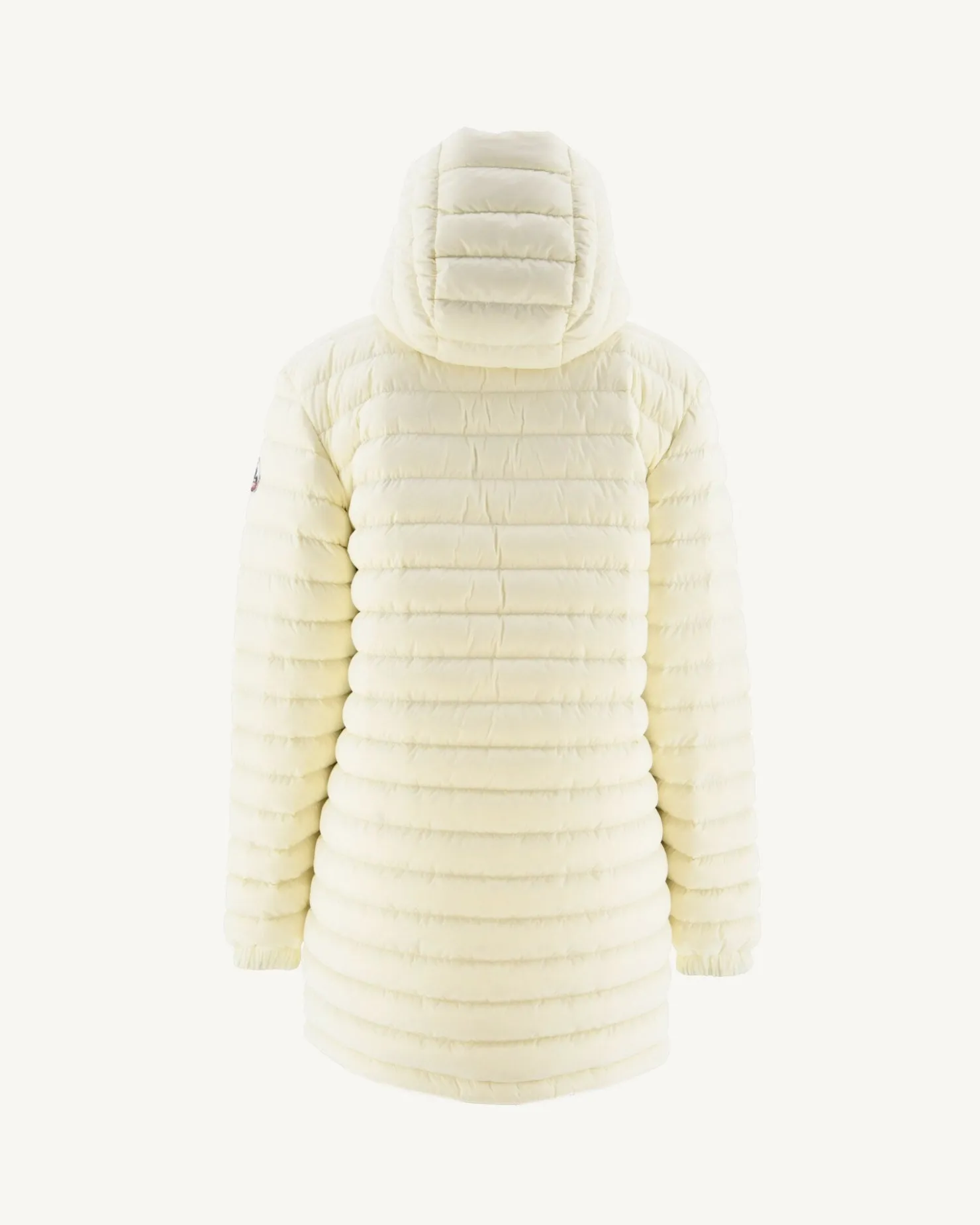 JOTT Long Reversible Down Jacket With Ecru Monogram Print/Ecru Roma 8952 Monogram Off / Off-White Online