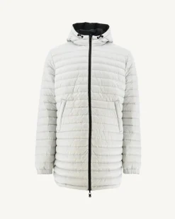 JOTT Long Reversible Hooded Down Jacket Black/Light Gray Amsterdam 9902 Black / Soft Gray Cheap