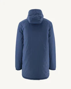 JOTT Long Reversible Hooded Puffer Jacket Denim Blue/Army Amsterdam 1400 Blue Jeans / Army New