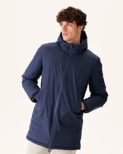 JOTT Long Reversible Hooded Puffer Jacket Marine Amsterdam 104 Marine Best