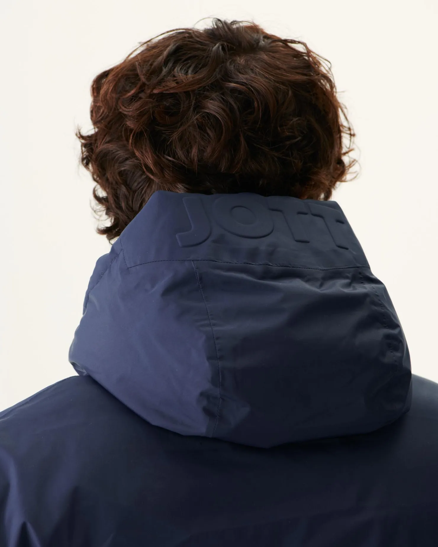 JOTT Long Reversible Hooded Puffer Jacket Marine Amsterdam 104 Marine Best