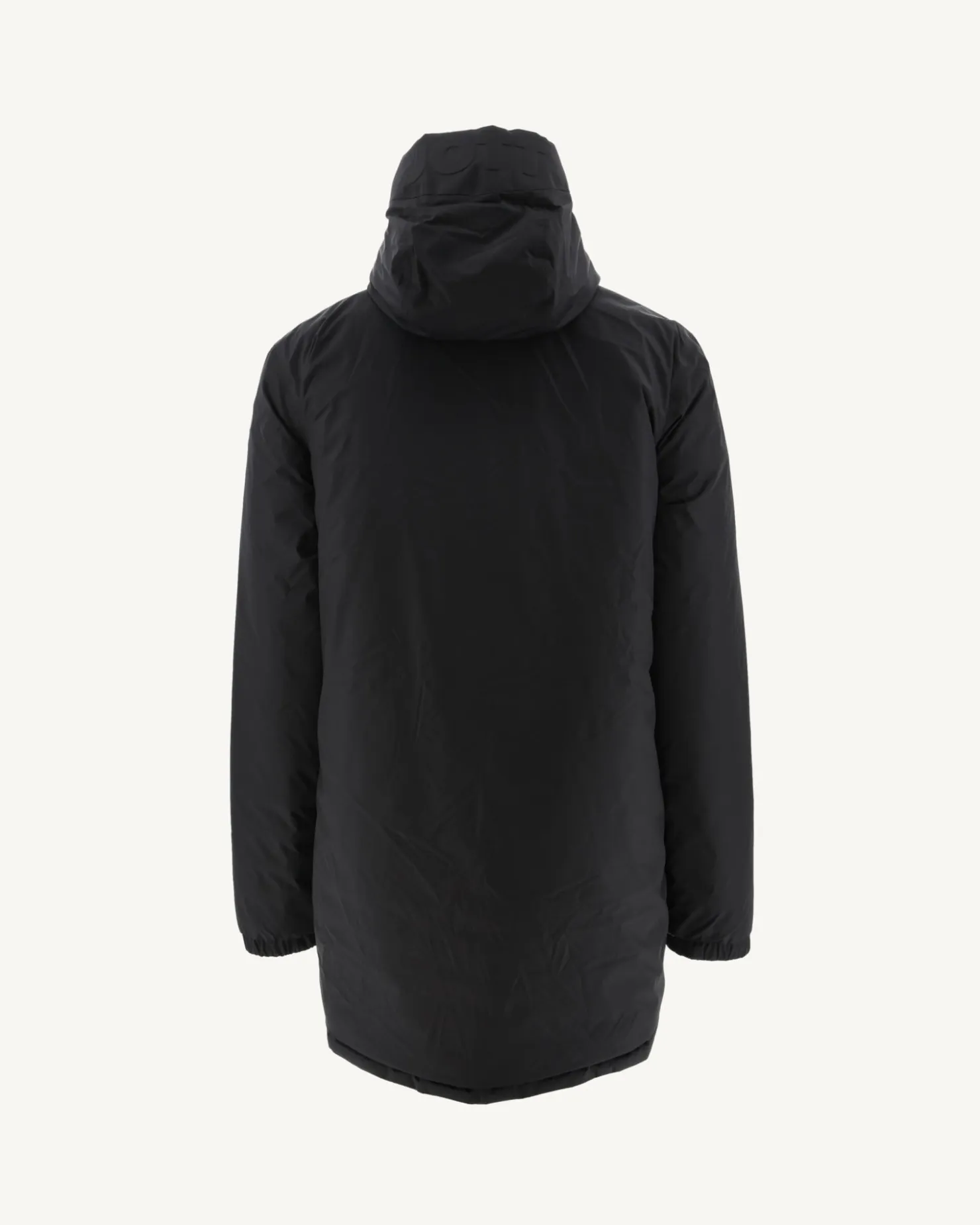 JOTT Long Reversible Hooded Puffer Jacket Black Amsterdam 999 Noir Cheap
