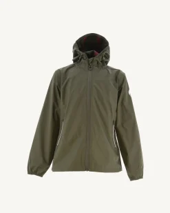 JOTT Madeira Children'S Army Waterproof Hooded Jacket 255 Army Store