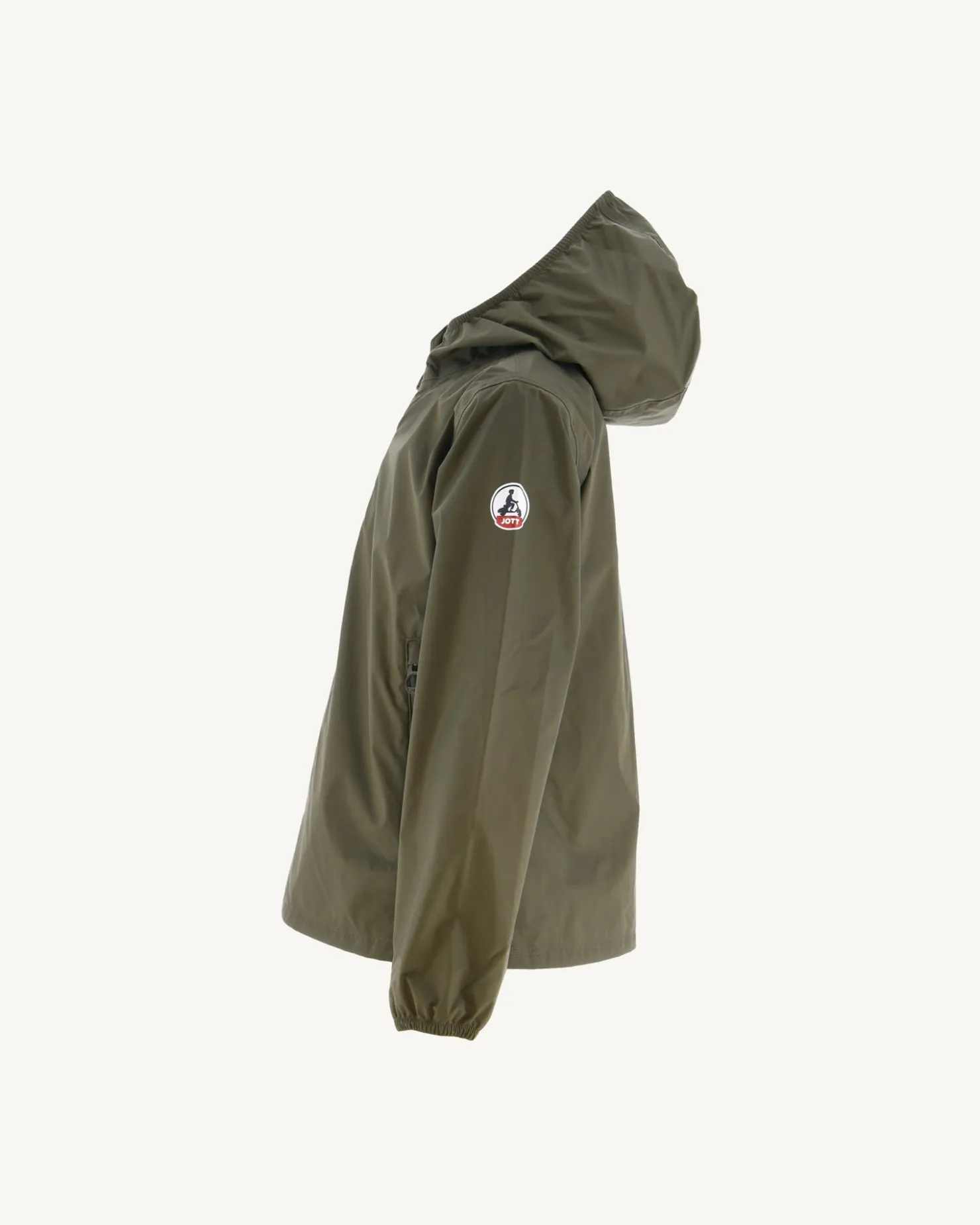 JOTT Madeira Children'S Army Waterproof Hooded Jacket 255 Army Store