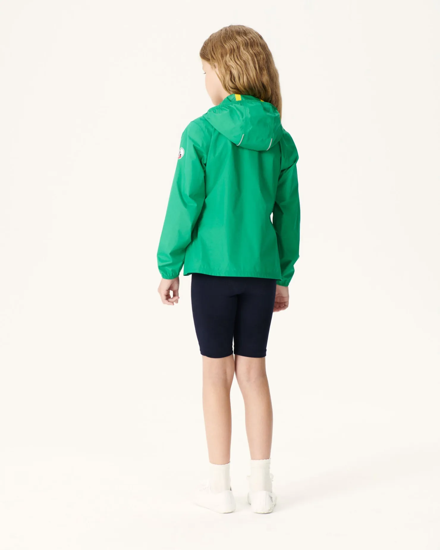 JOTT Madeira Children'S Green Hooded Waterproof Jacket 243 Poppy Green New