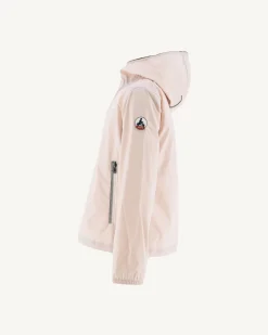 JOTT Madeira Children'S Light Pink Hooded Waterproof Jacket 463 Soft Pink New