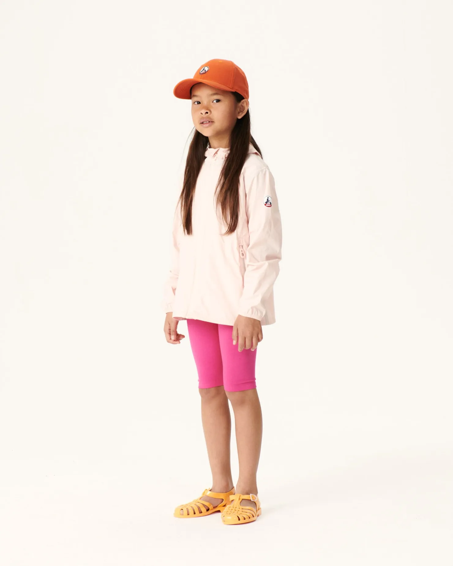 JOTT Madeira Children'S Light Pink Hooded Waterproof Jacket 463 Soft Pink New
