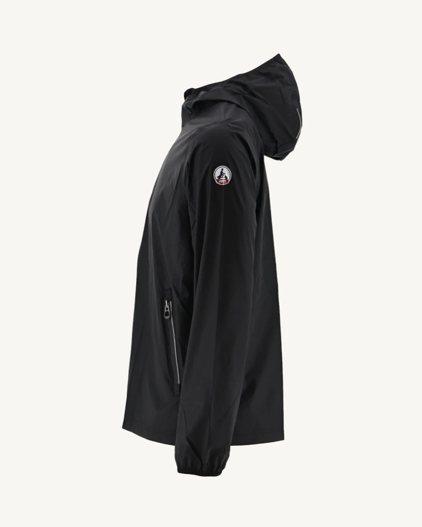 JOTT Manila Black Packable Hooded Jacket 999 Black Outlet