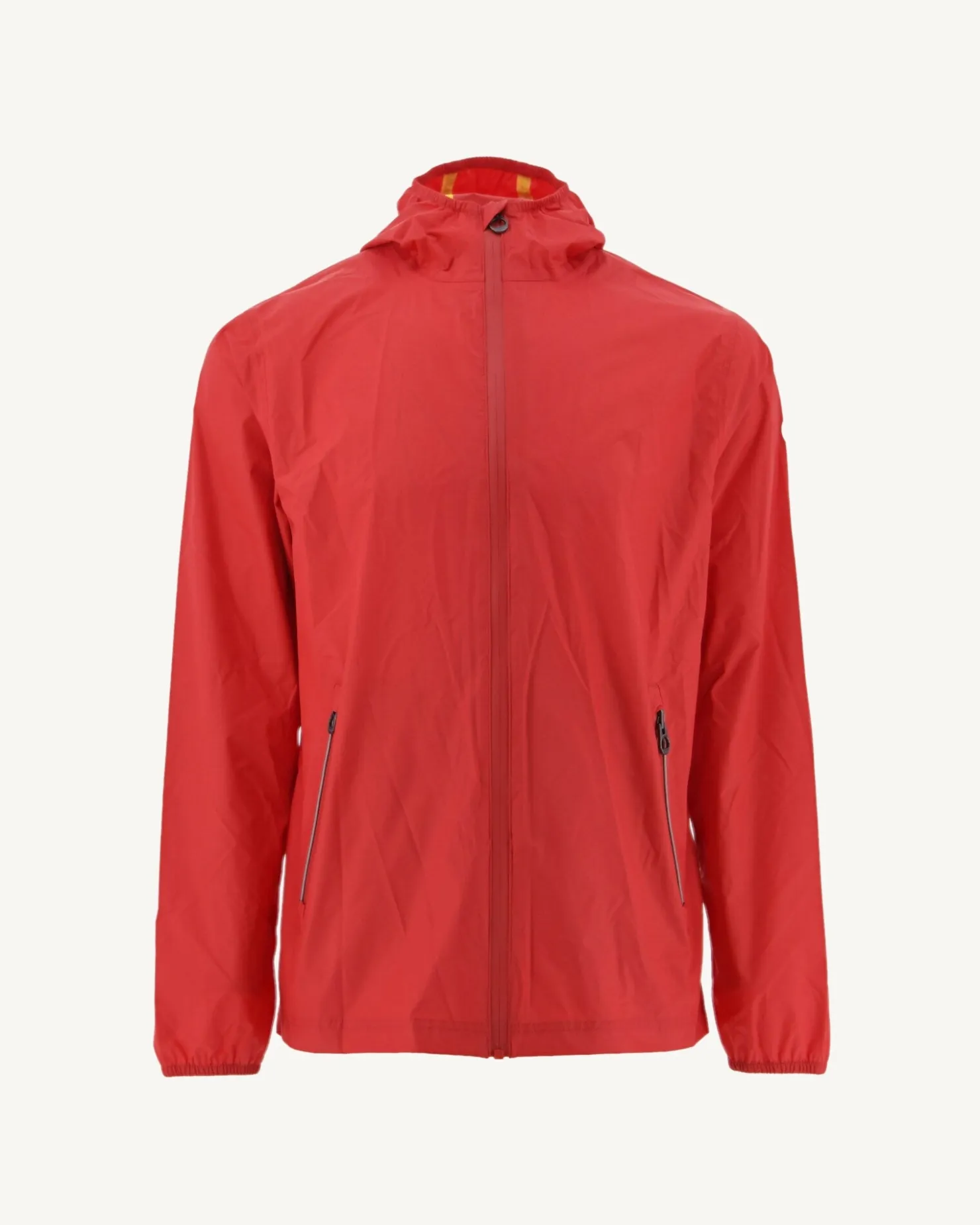 JOTT Manila Bright Red Packable Hooded Jacket 318 Fire Red Best Sale