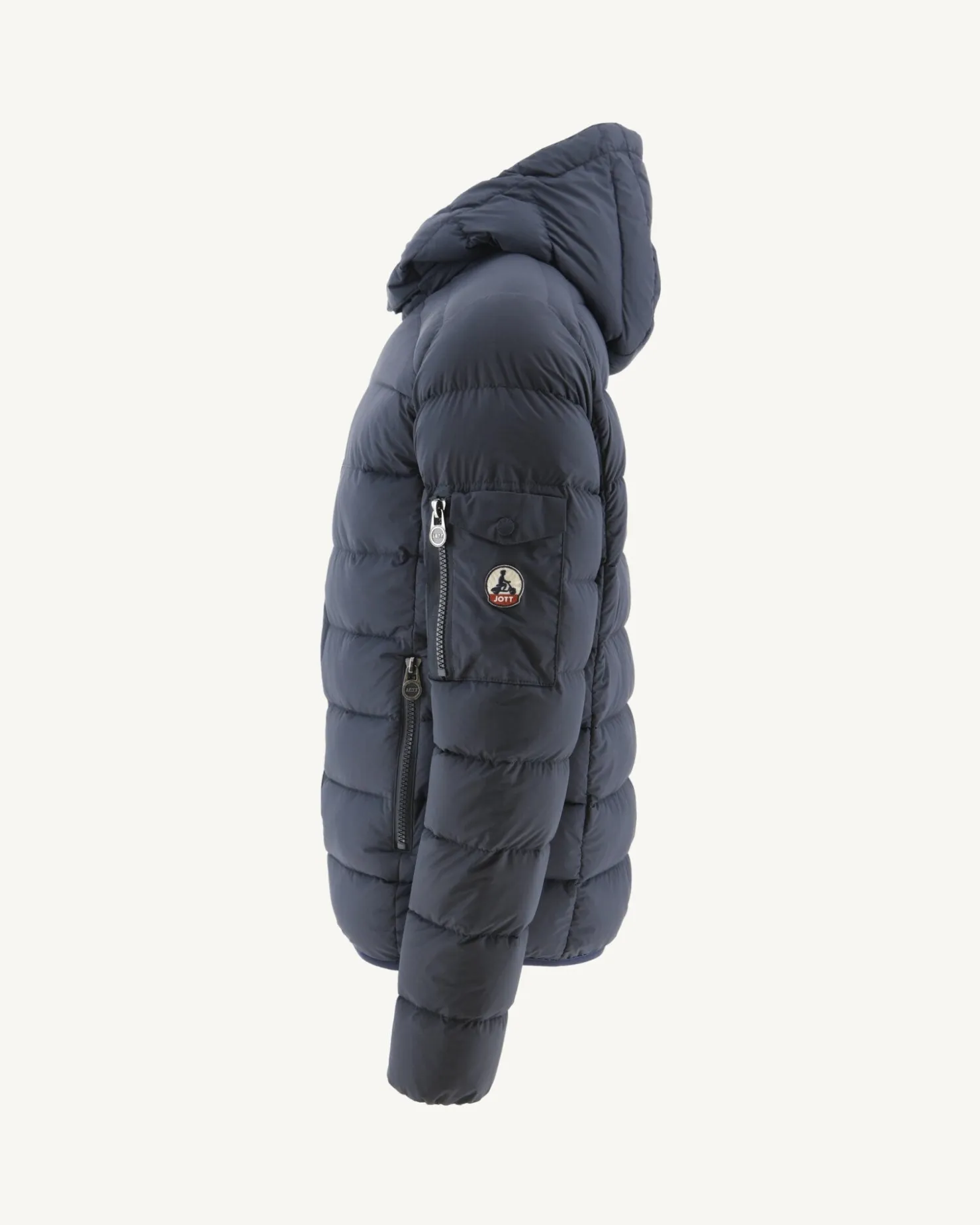JOTT Marine Adrien Great Cold Hooded Padded Jacket 104 Marine Outlet