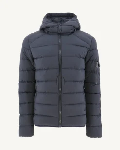 JOTT Marine Adrien Great Cold Hooded Padded Jacket 104 Marine Outlet