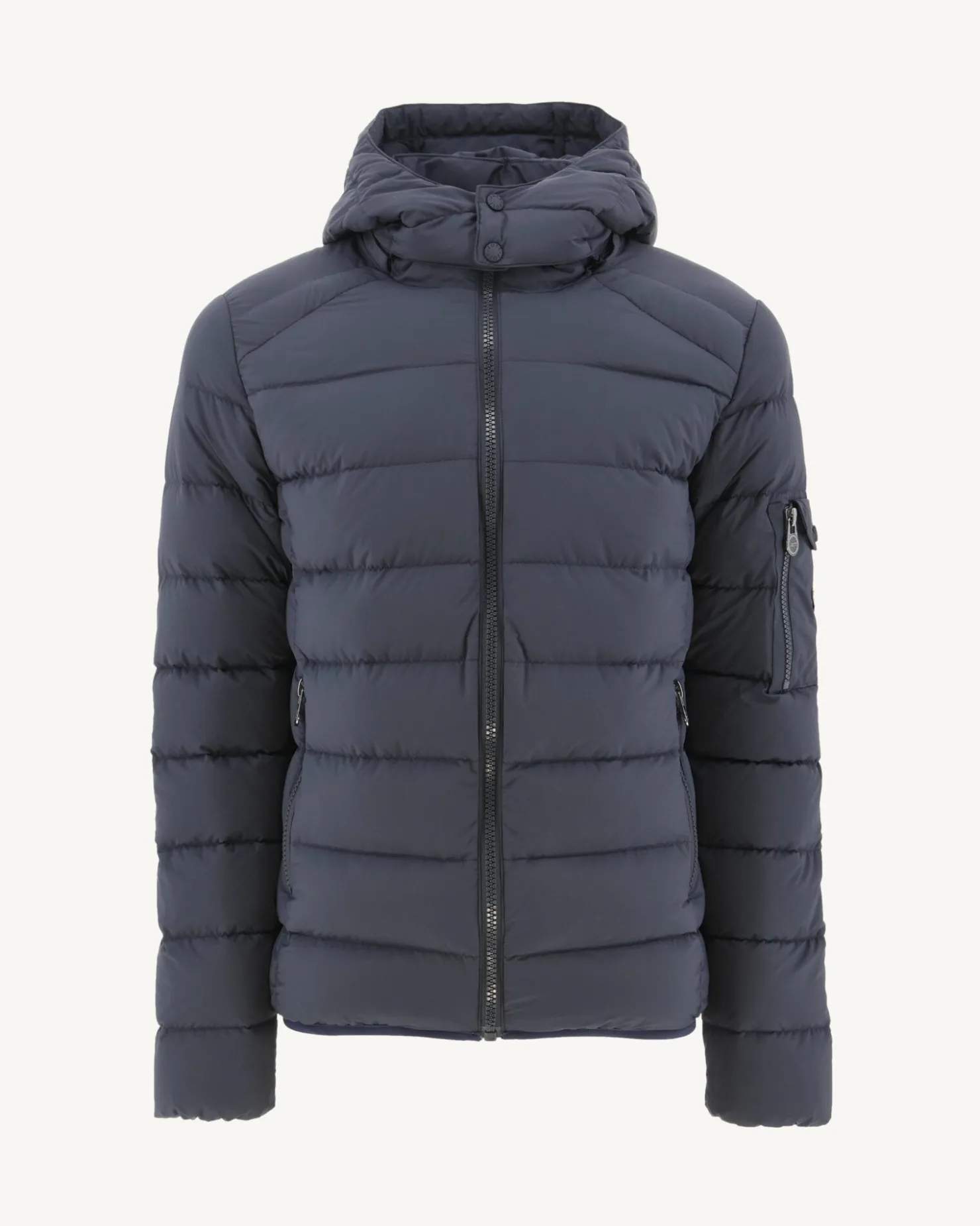 JOTT Marine Adrien Great Cold Hooded Padded Jacket 104 Marine Outlet