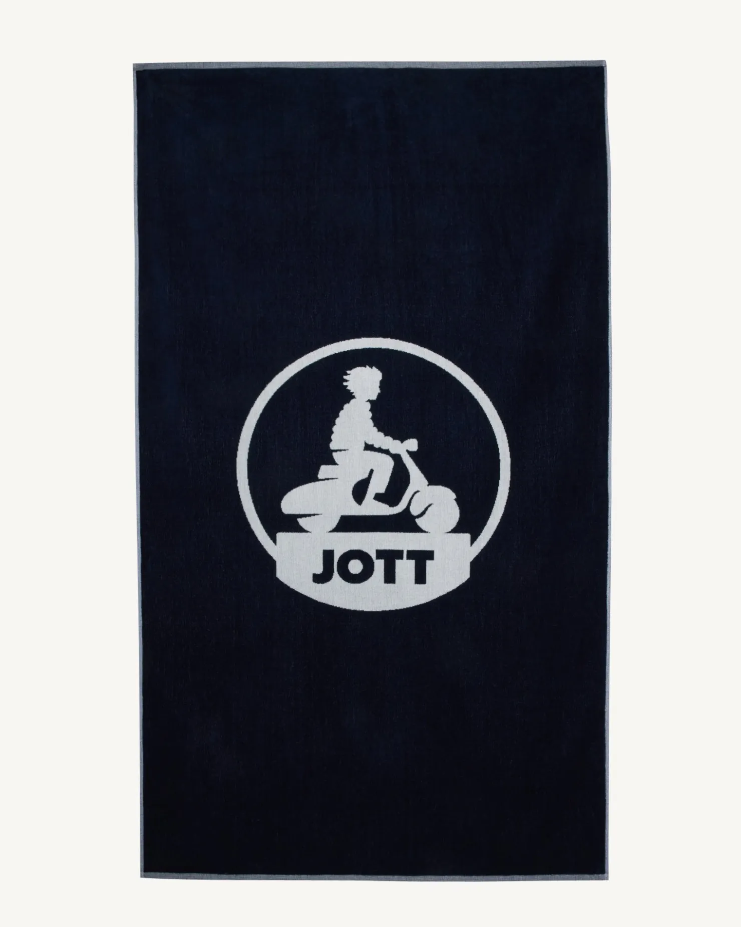 JOTT Marine Beach Terry Beach Towel 104 Navy Flash Sale