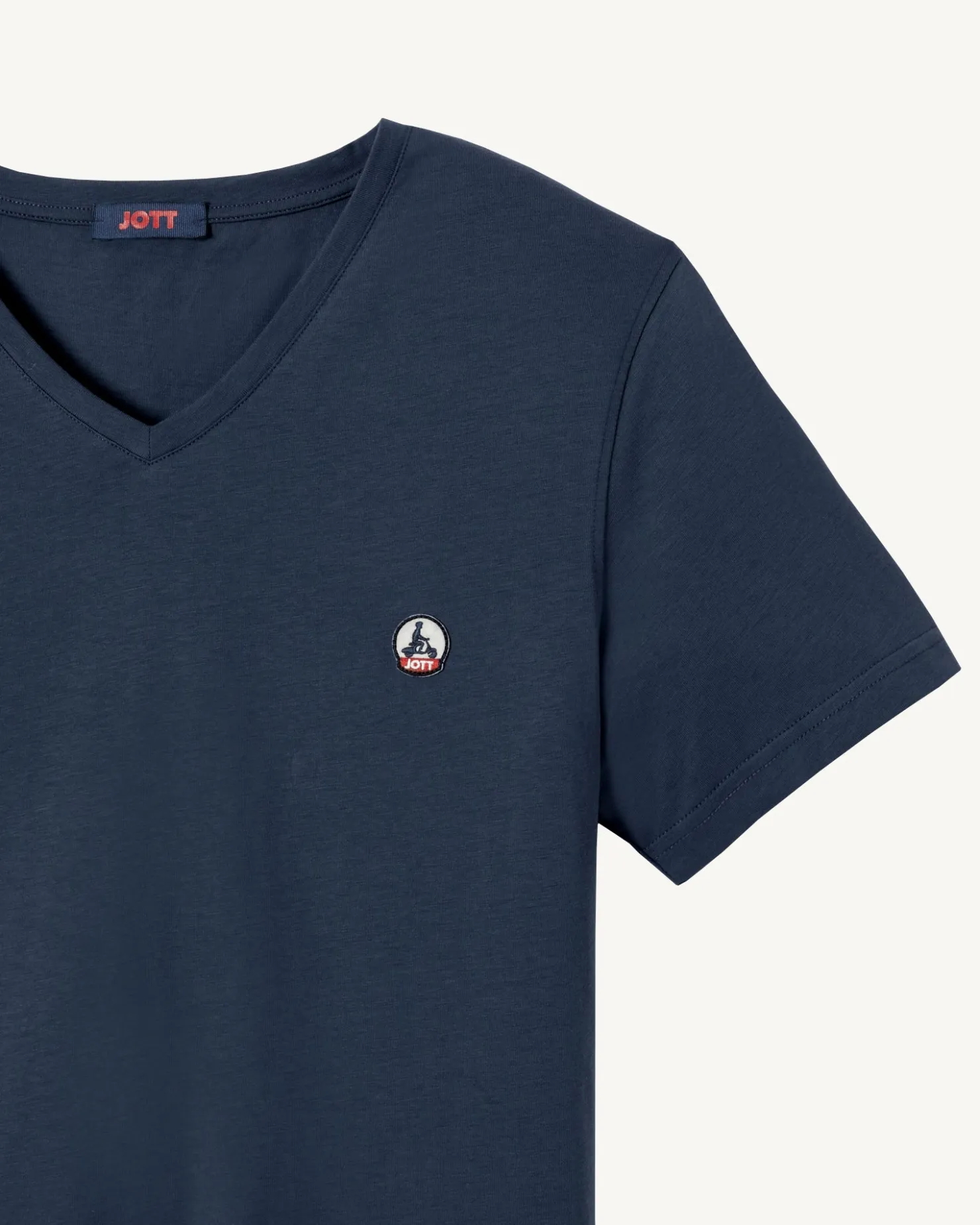 JOTT Marine Benito Organic Cotton T-Shirt 104 Navy Outlet