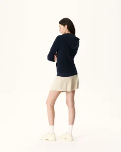 JOTT Marine Corail Zipped Terrycloth Jacket 104 Navy Sale