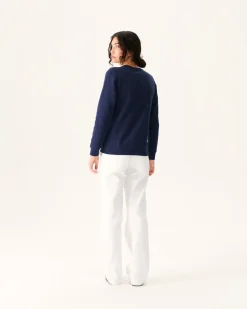 JOTT Marine Elvas Organic Cotton Sweatshirt 104 Navy Hot