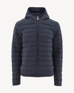 JOTT Marine Lenny Lightweight Hooded Down Jacket 104 Marine Flash Sale