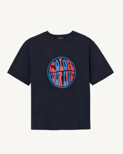 JOTT Marine Leo Organic Cotton T-Shirt 104 Navy Hot
